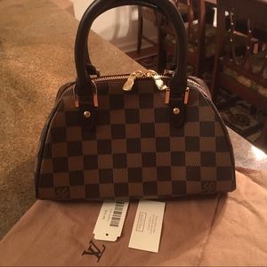 Authentic Louis Vuitton Damier Ebene Ribera Mini